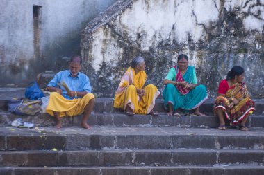 Banganga Tank Mumbai Hindistan 'da