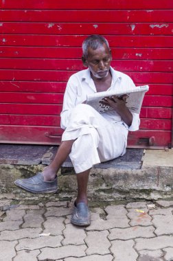 Mumbai Hindistan 'da Asalfa Mahallesi 