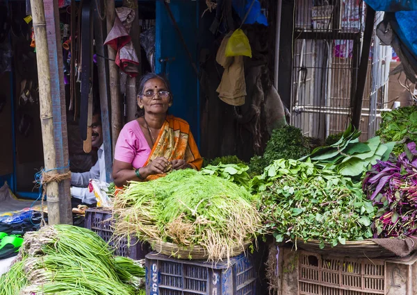 Quartiere di Asalfa a Mumbai India — Foto Stock