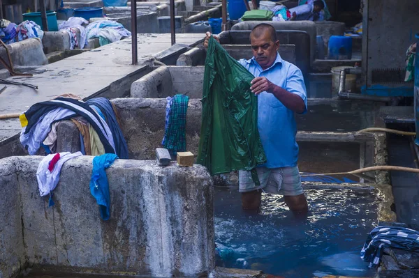 Дхоби Гат в Мумбаи — стоковое фото