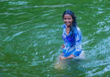 Banganga Tank Mumbai Hindistan 'da