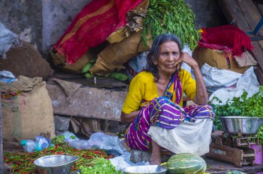 Mumbai Hindistan 'da Dharavi Mahallesi 