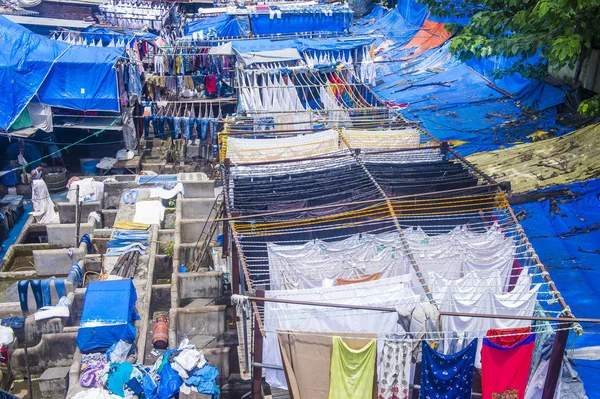 Dhobi Ghat em Mumbai Índia — Fotografia de Stock