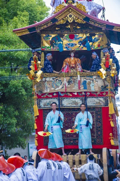 Gion Matsuri v Kjótu — Stock fotografie