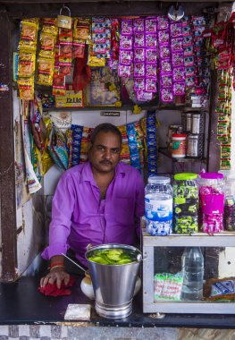 Mumbai Hindistan 'da Asalfa Mahallesi 