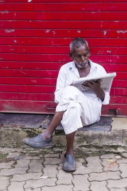 Mumbai Hindistan 'da Asalfa Mahallesi 
