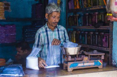 Mumbai Hindistan 'da Dharavi Mahallesi 