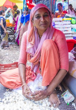 Mumbai Hindistan 'da Asalfa Mahallesi 