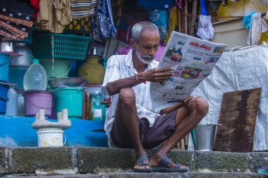 Banganga Tank Mumbai Hindistan 'da