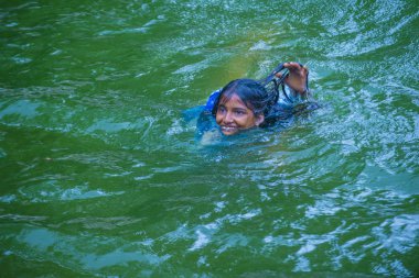 Banganga Tank Mumbai Hindistan 'da
