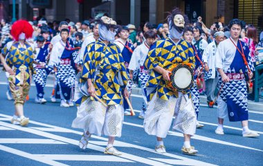 Gion Matsuri Kyoto Japonya 'da