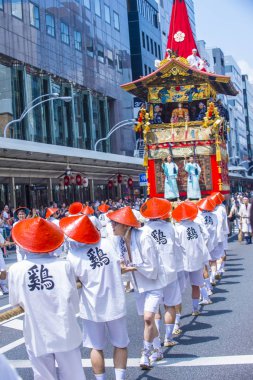 Gion Matsuri Kyoto Japonya 'da