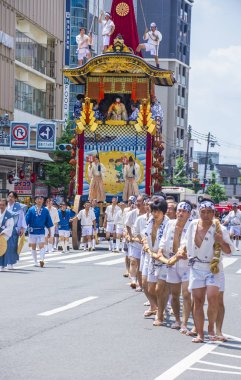 Gion Matsuri Kyoto Japonya 'da