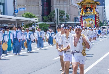 Gion Matsuri Kyoto Japonya 'da