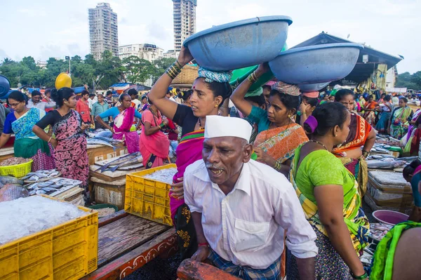 Muelles de Sassoon en Mumbai India —  Fotos de Stock