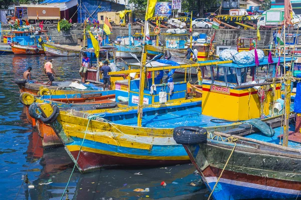 Muelles de Sassoon en Mumbai India — Foto de Stock