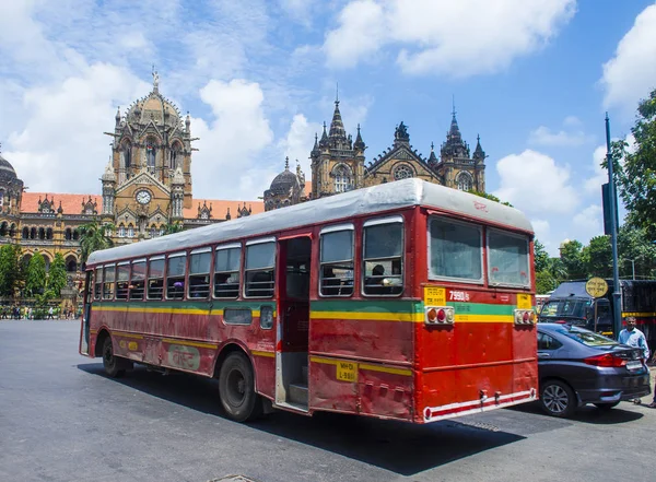 Mumbai 'deki Victoria İstasyonu — Stok fotoğraf