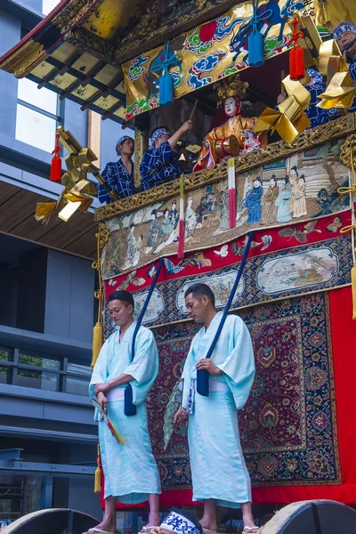 Gion Matsuri στο Κιότο της Ιαπωνίας — Φωτογραφία Αρχείου