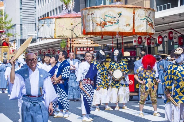 Gion Matsuri Kiotóban Japánban — Stock Fotó