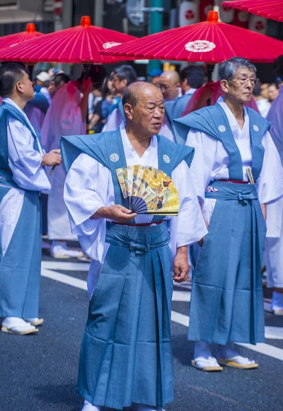 Gion Matsuri in Kyoto Japan — Stockfoto