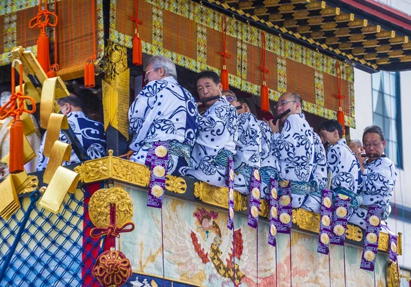 Gion Matsuri w Kioto Japonia — Zdjęcie stockowe