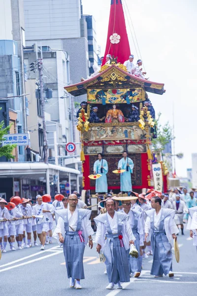 Gion Matsuri v Kjótu — Stock fotografie