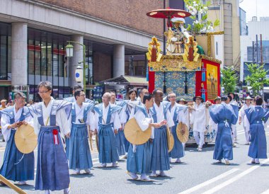 Gion Matsuri Kyoto Japonya 'da