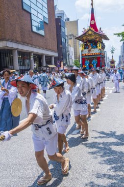 Gion Matsuri Kyoto Japonya 'da