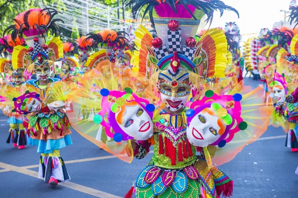 2019 Masskara fesztivál — Stock Fotó