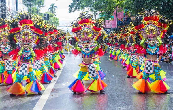 2019 Masskara Festivali — Stok fotoğraf