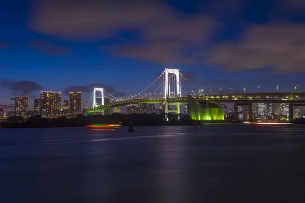 Podul curcubeu din Tokyo Japonia — Fotografie, imagine de stoc