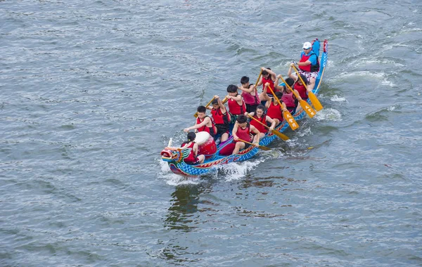 Festival de Dragonboat de Taipei 2019 Imagem De Stock