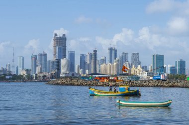 Mumbai Hindistan ufuk çizgisi