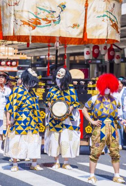Gion Matsuri Kyoto Japonya 'da