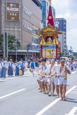 Gion Matsuri Kyoto Japonya 'da