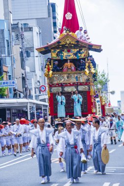 Gion Matsuri Kyoto Japonya 'da