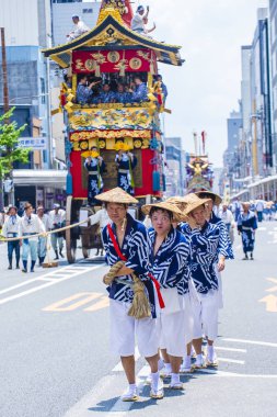 Gion Matsuri Kyoto Japonya 'da