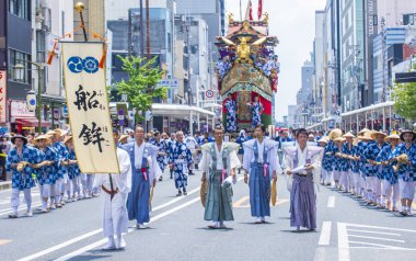 Gion Matsuri Kyoto Japonya 'da
