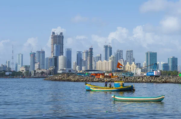 Skyline von Mumbai Indien — Stockfoto