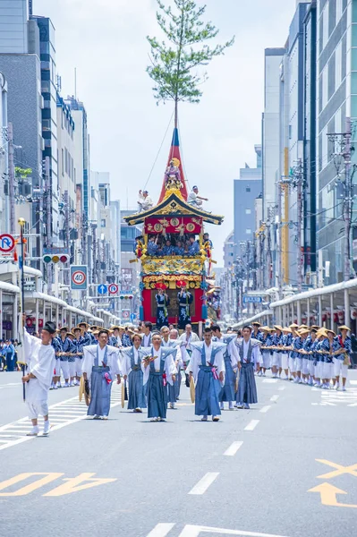 Gion Matsuri στο Κιότο της Ιαπωνίας — Φωτογραφία Αρχείου