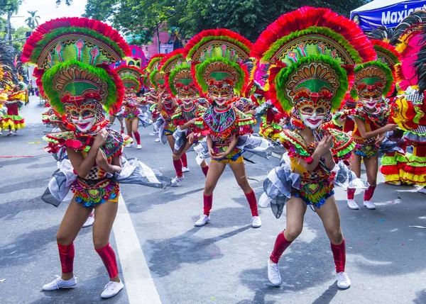 2019 Masskara Festivali — Stok fotoğraf