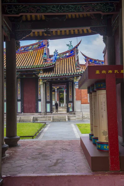 Taipei Konfucius tempel — Stockfoto