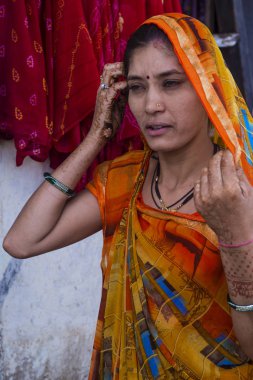 Mumbai Hindistan 'da Asalfa Mahallesi 