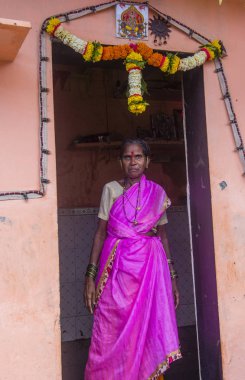 Mumbai Hindistan 'da Asalfa Mahallesi 