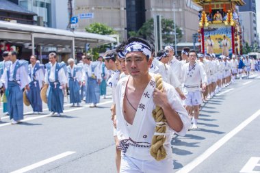 Gion Matsuri Kyoto Japonya 'da