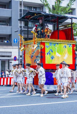 Gion Matsuri Kyoto Japonya 'da