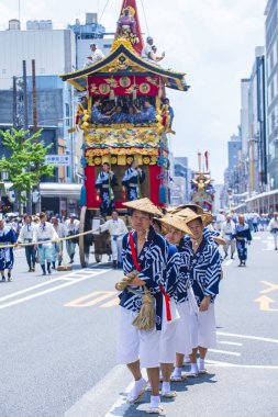 Gion Matsuri Kyoto Japonya 'da