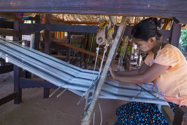 Dorpsmensen in Myanmar — Stockfoto