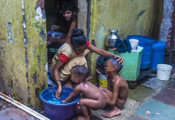 Asalfa buurt in Mumbai India — Stockfoto