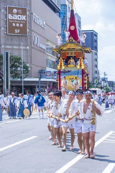 Gion Matsuri στο Κιότο της Ιαπωνίας — Φωτογραφία Αρχείου